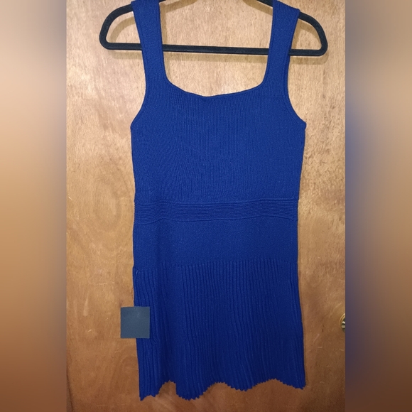Lulu's Blue Mini Dress - Picture 5 of 9